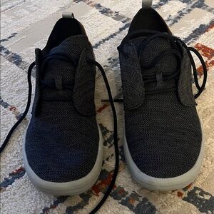 Merrell Men's Black Knit Lace-Up Sneakers